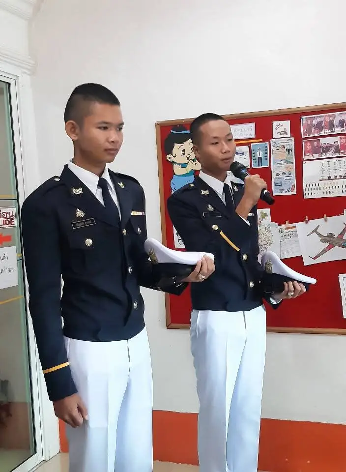 รุ่นพี่เตรียมทหาร กลับมาให้กำลังใจน้อง